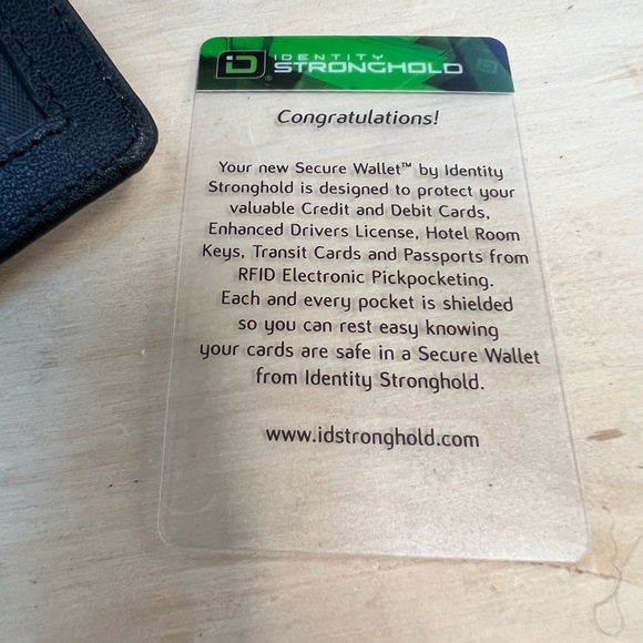 Identity Stronghold RFID Leather Wallet - Picture 4 of 6